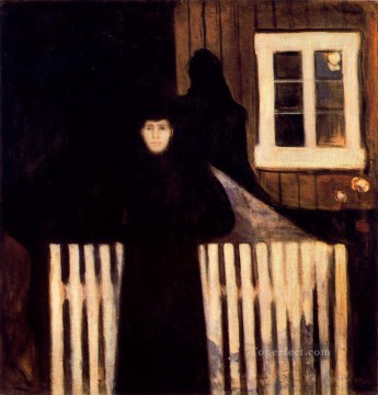  luna - luz de luna 1893 Edvard Munch